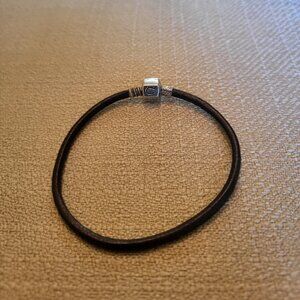 Chamilia Brown Leather Bracelet